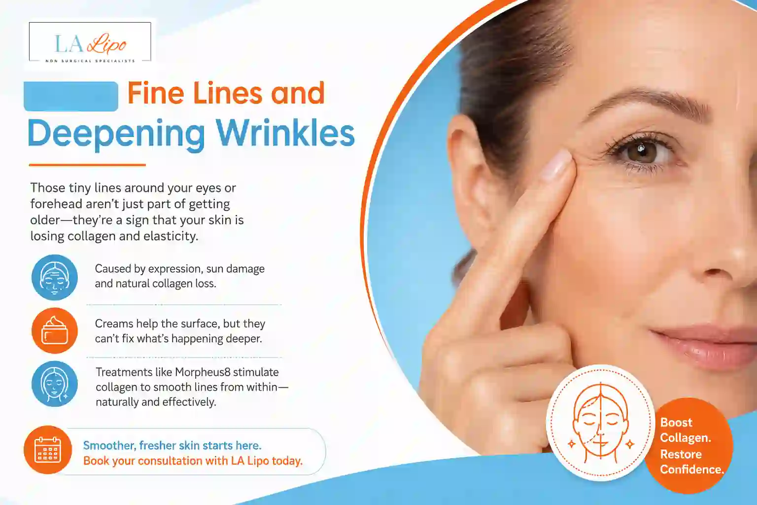 Sign #2: Fine Lines and Deepening Wrinkles Ossett