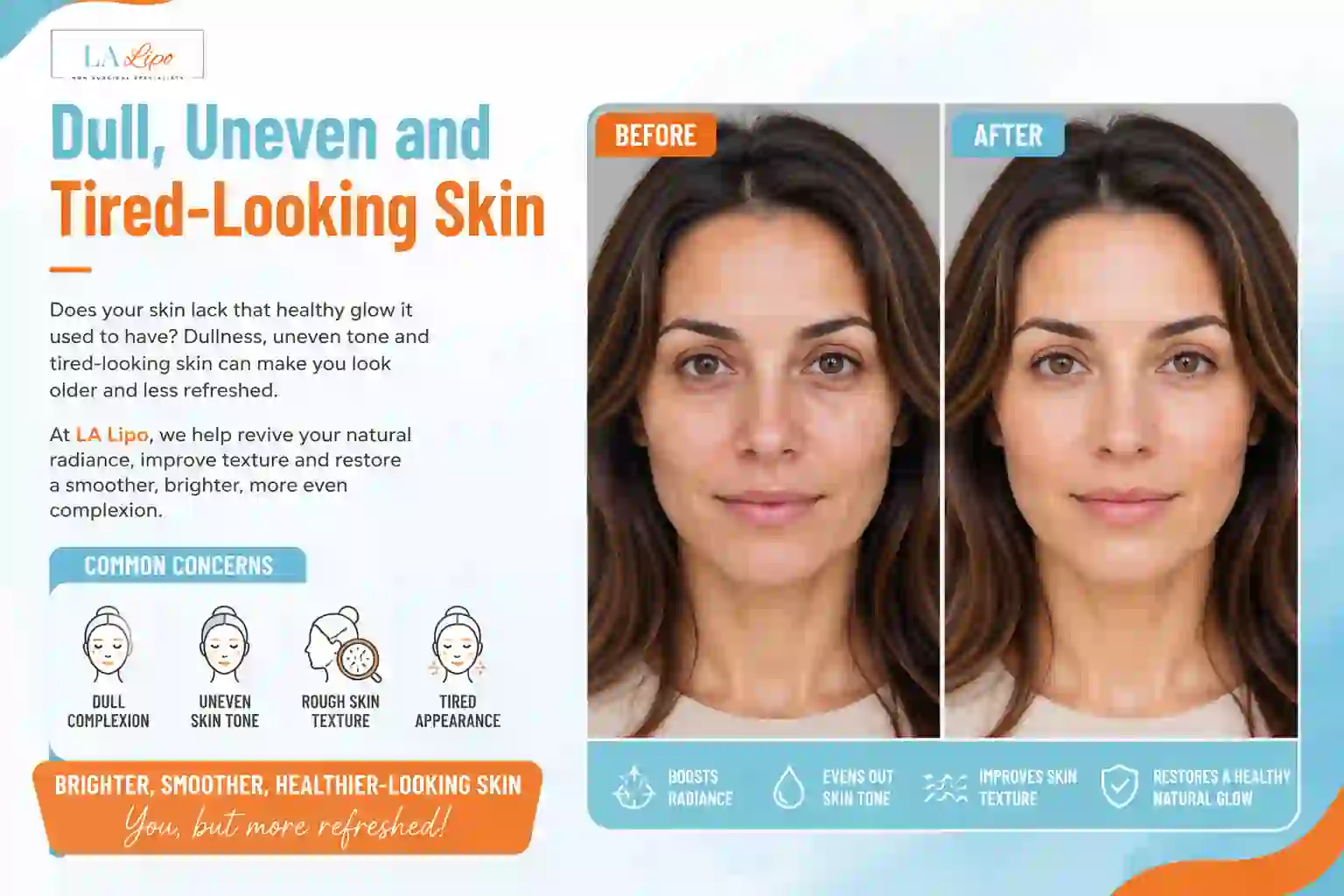 Sign #5: Dull, Uneven and Tired-Looking Skin Ossett